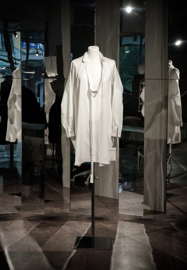 White Collar Shirt